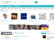 Tablet Screenshot of dealsaving.com